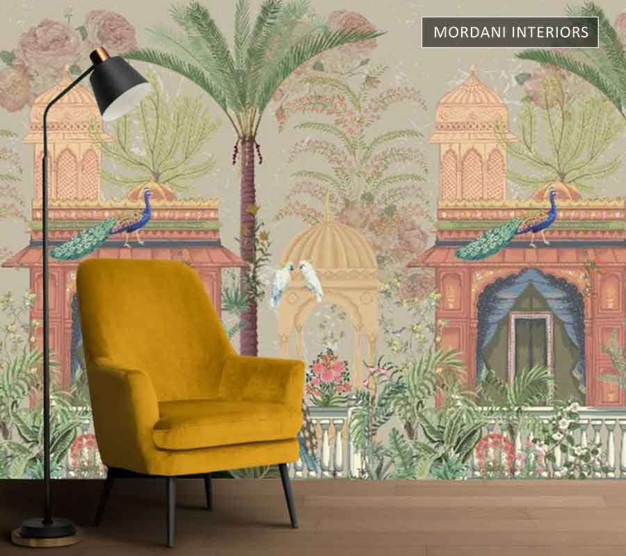 ROYAL PATTERN TROPICAL WALL MURALS _ I